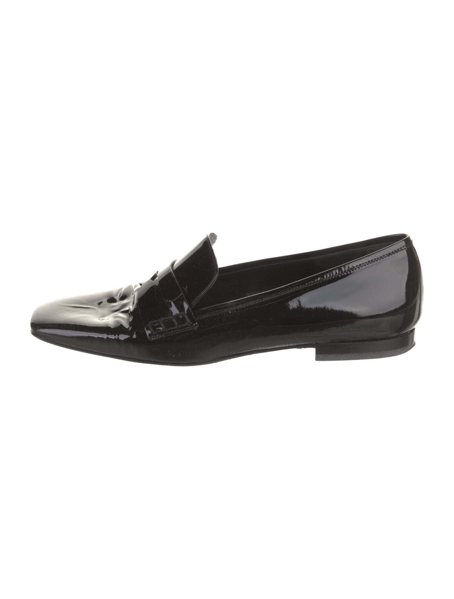 Khaite Patent Leather Loafers