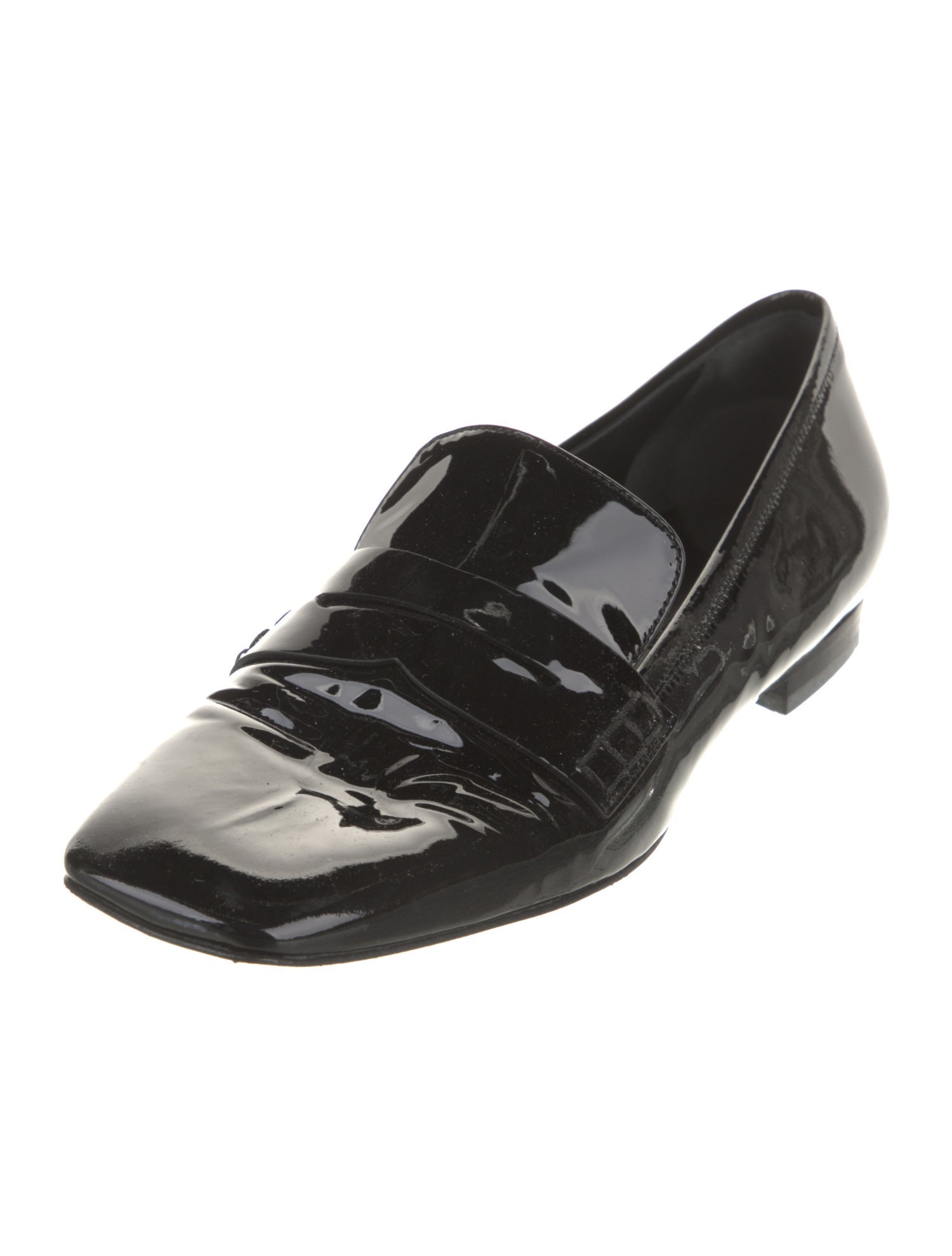 Khaite Patent Leather Loafers