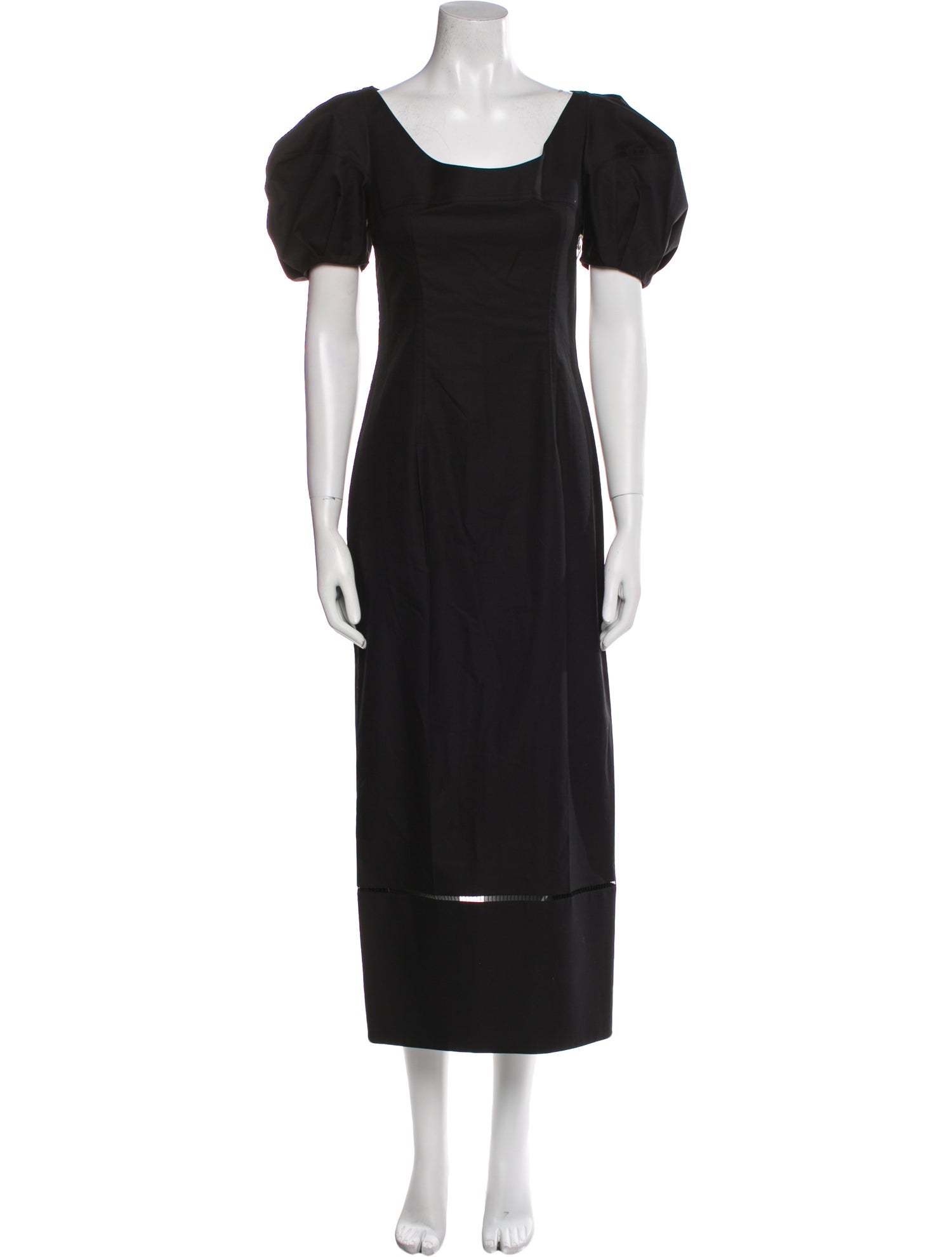 Khaite Scoop Neck Long Dress