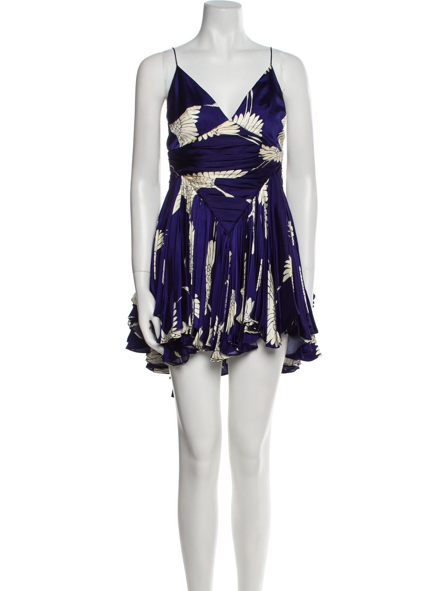 Khaite Printed Mini Dress