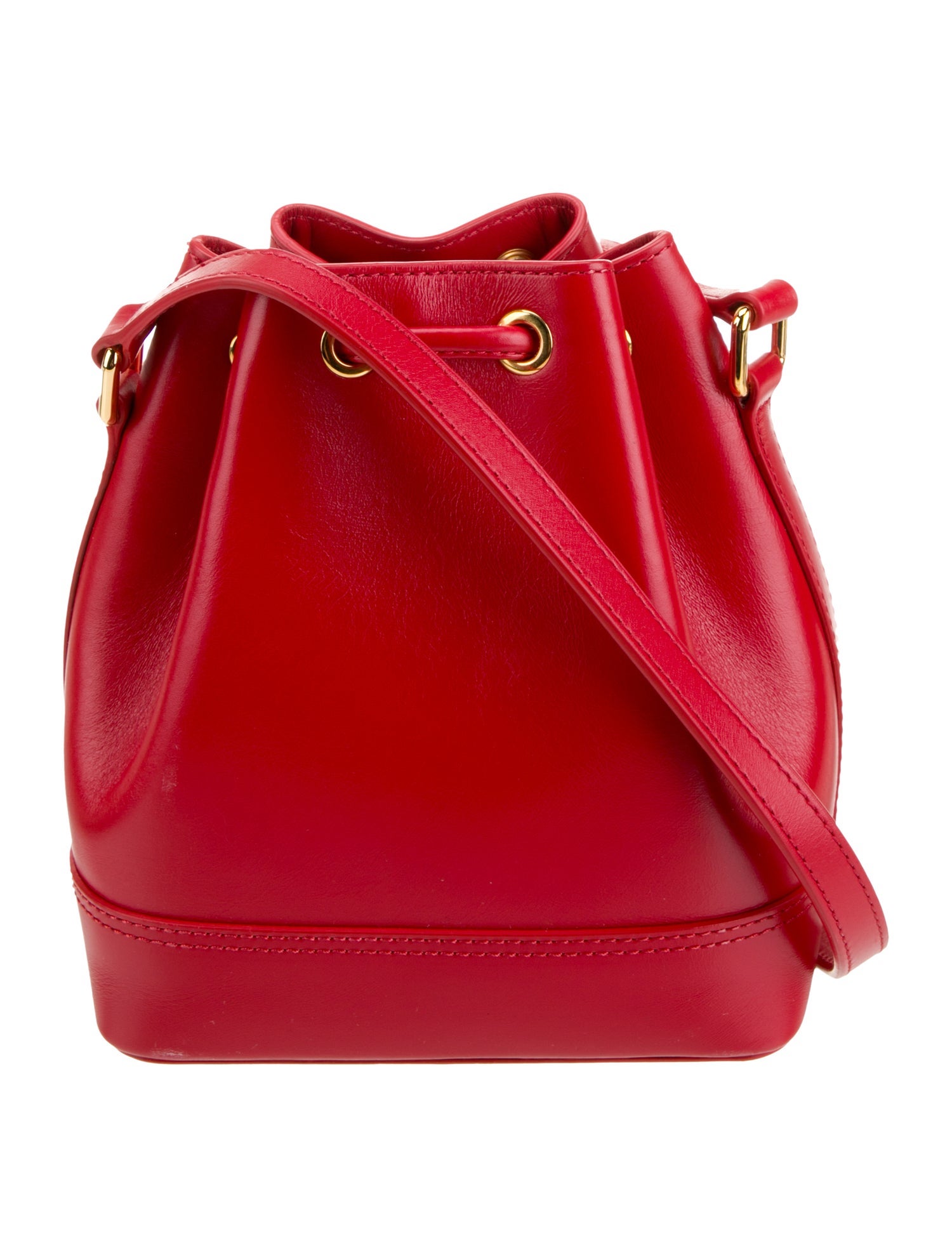 Khaite Leather Bucket Bag