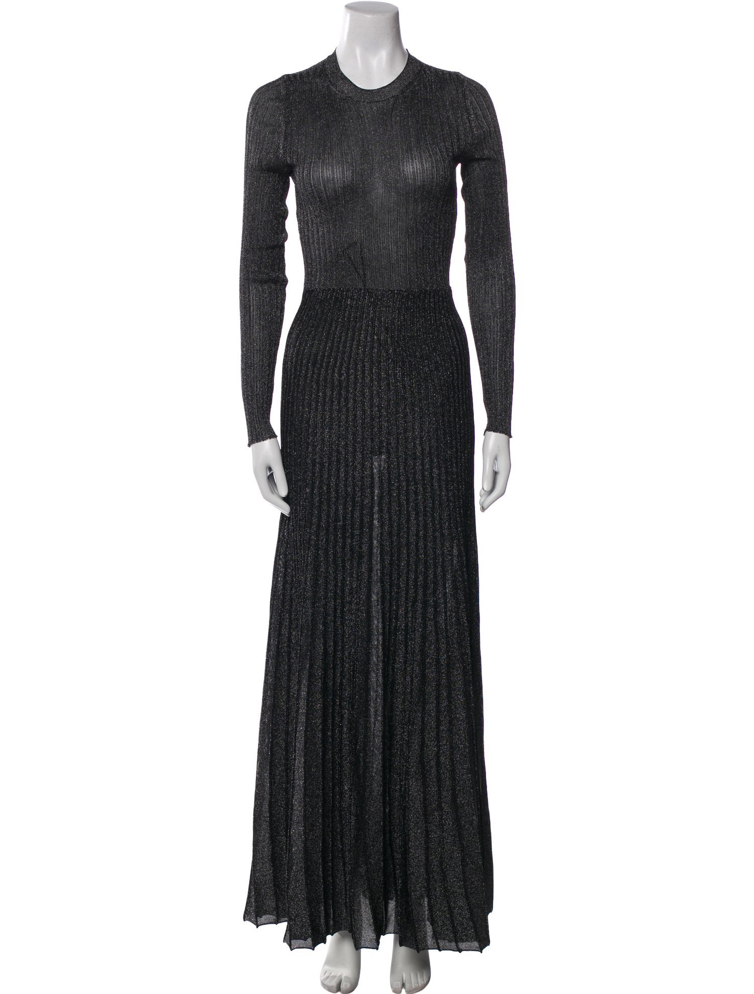 Khaite Crew Neck Long Dress