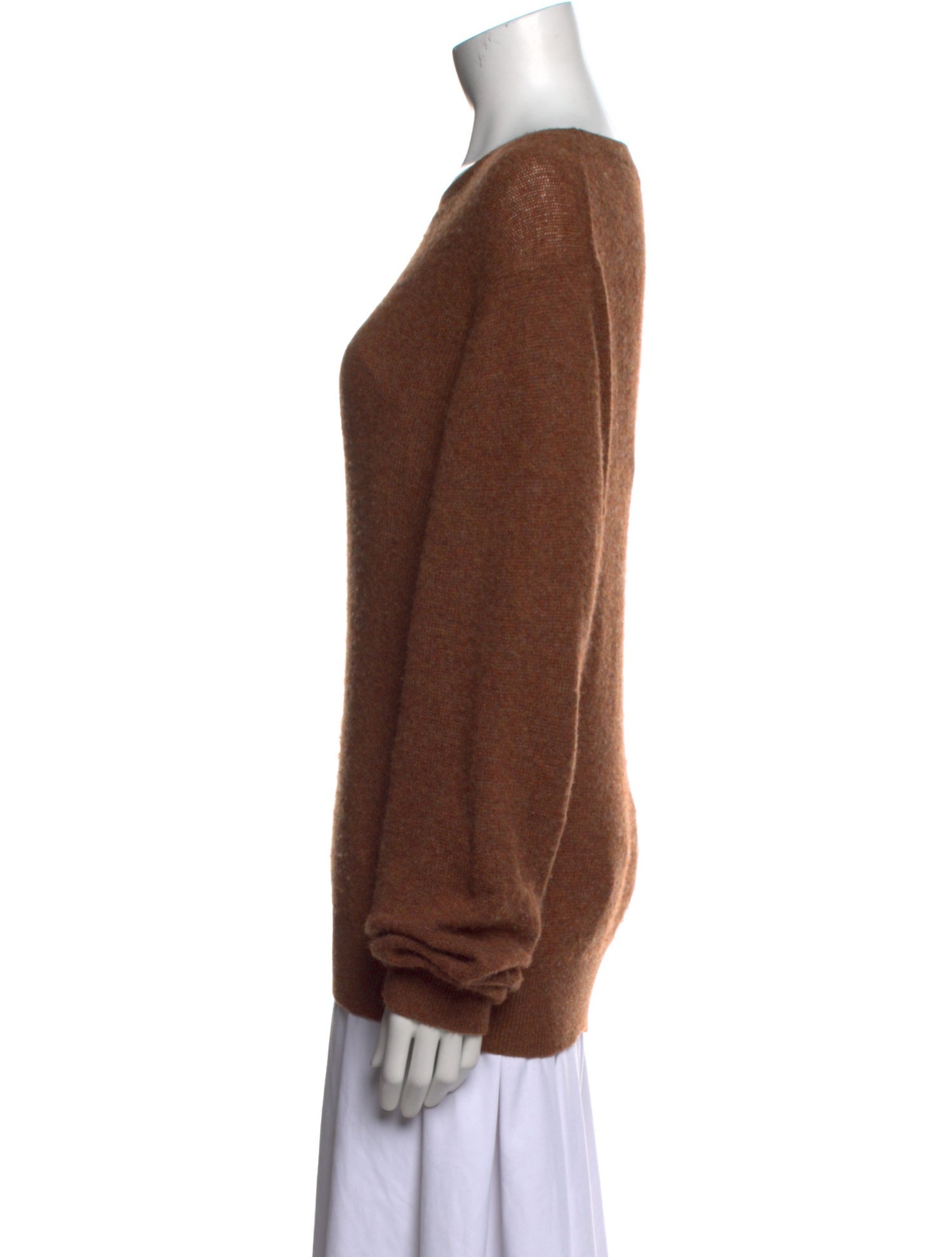 Khaite Cashmere Scoop Neck Sweater