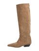 Khaite Suede Riding Boots