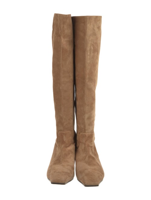 Khaite Suede Riding Boots