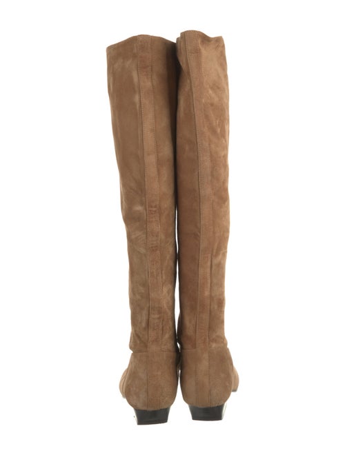 Khaite Suede Riding Boots