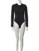 Khaite Crew Neck Long Sleeve Bodysuit