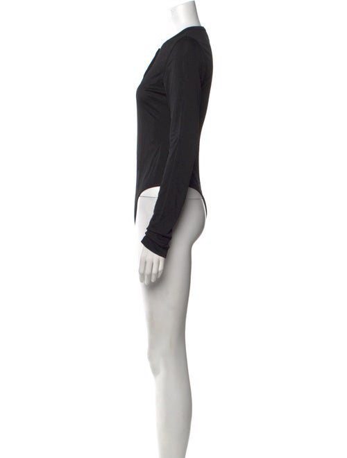 Khaite Crew Neck Long Sleeve Bodysuit