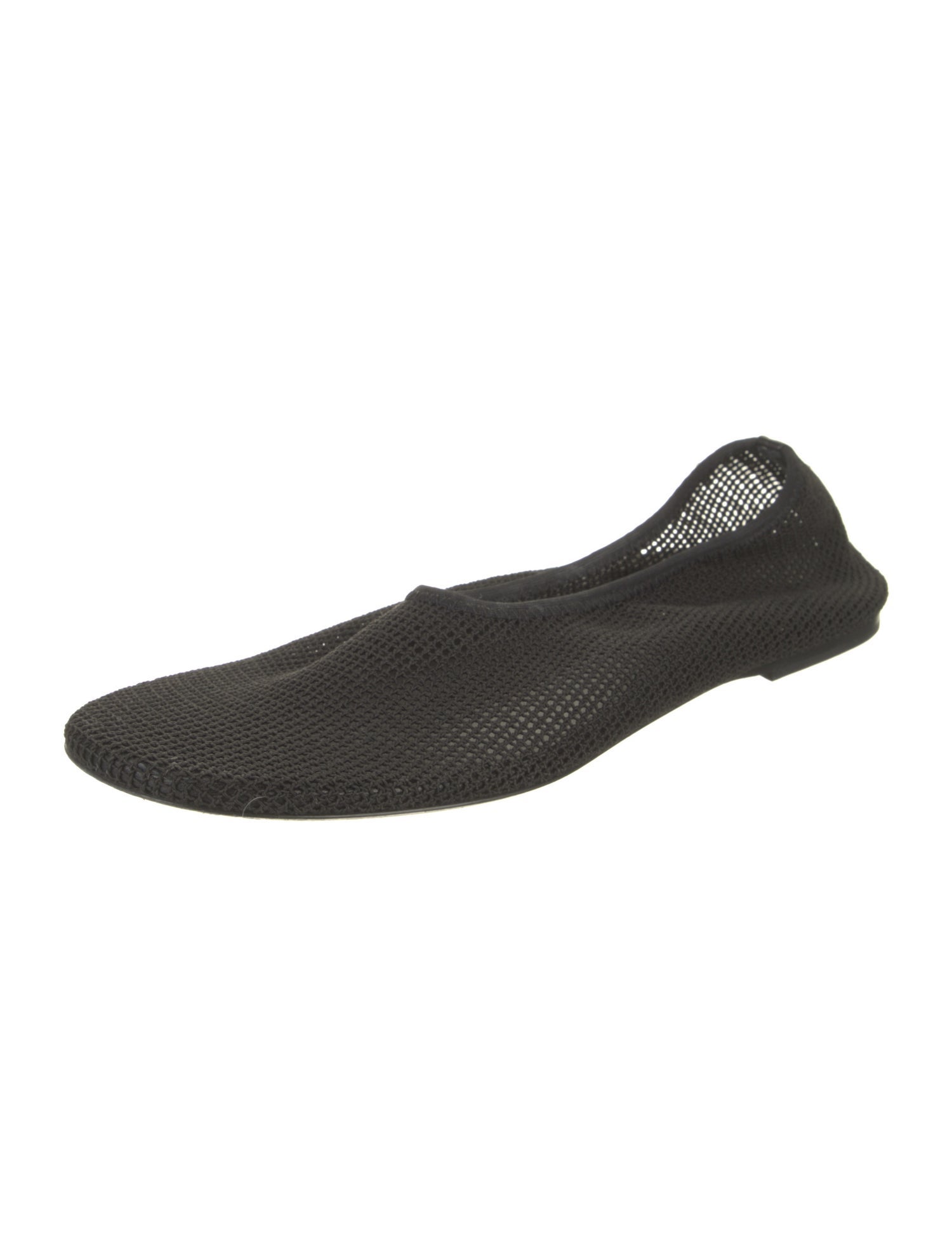 Khaite Mesh Mesh Accents Ballet Flats