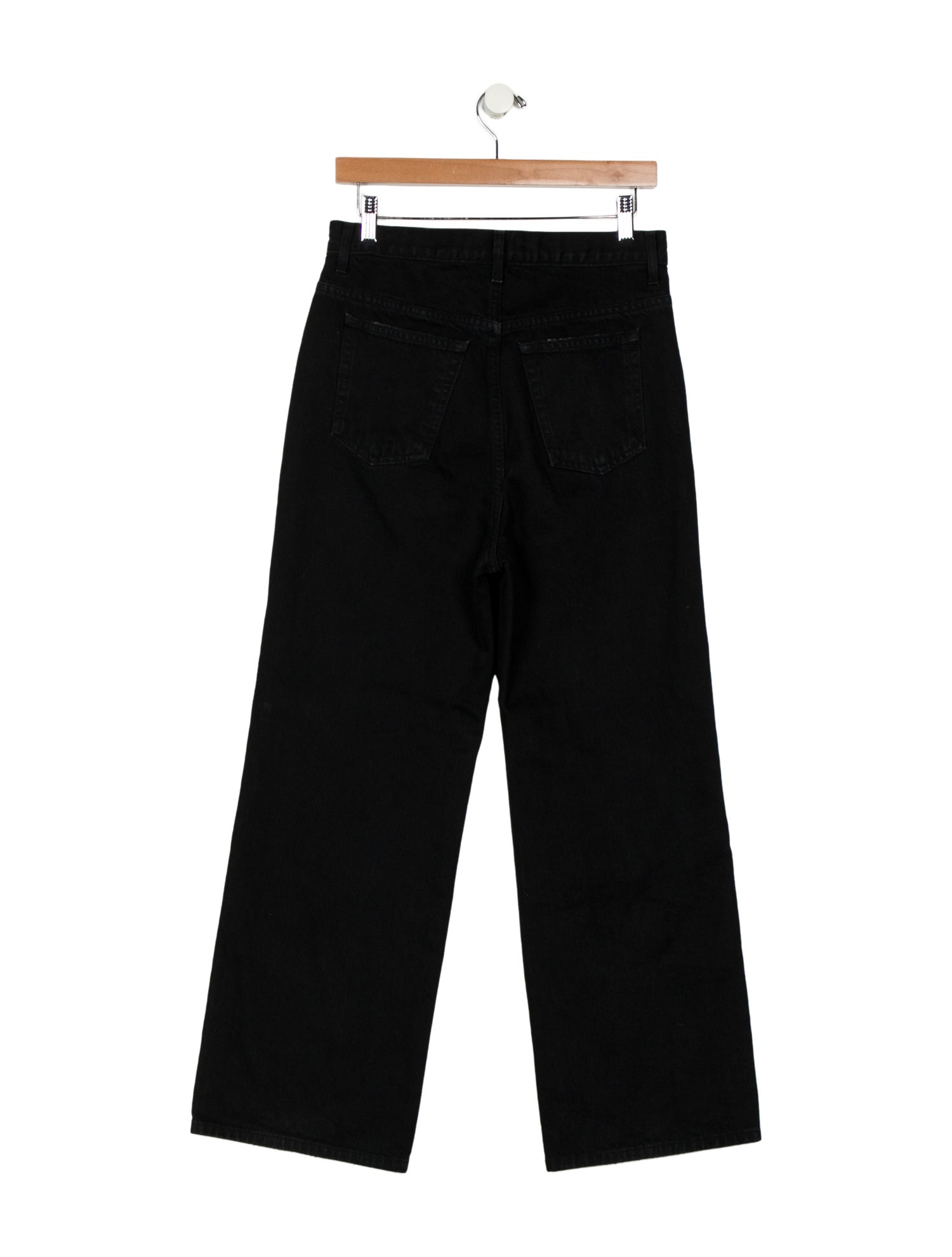 Khaite High-Rise Wide Leg Jeans