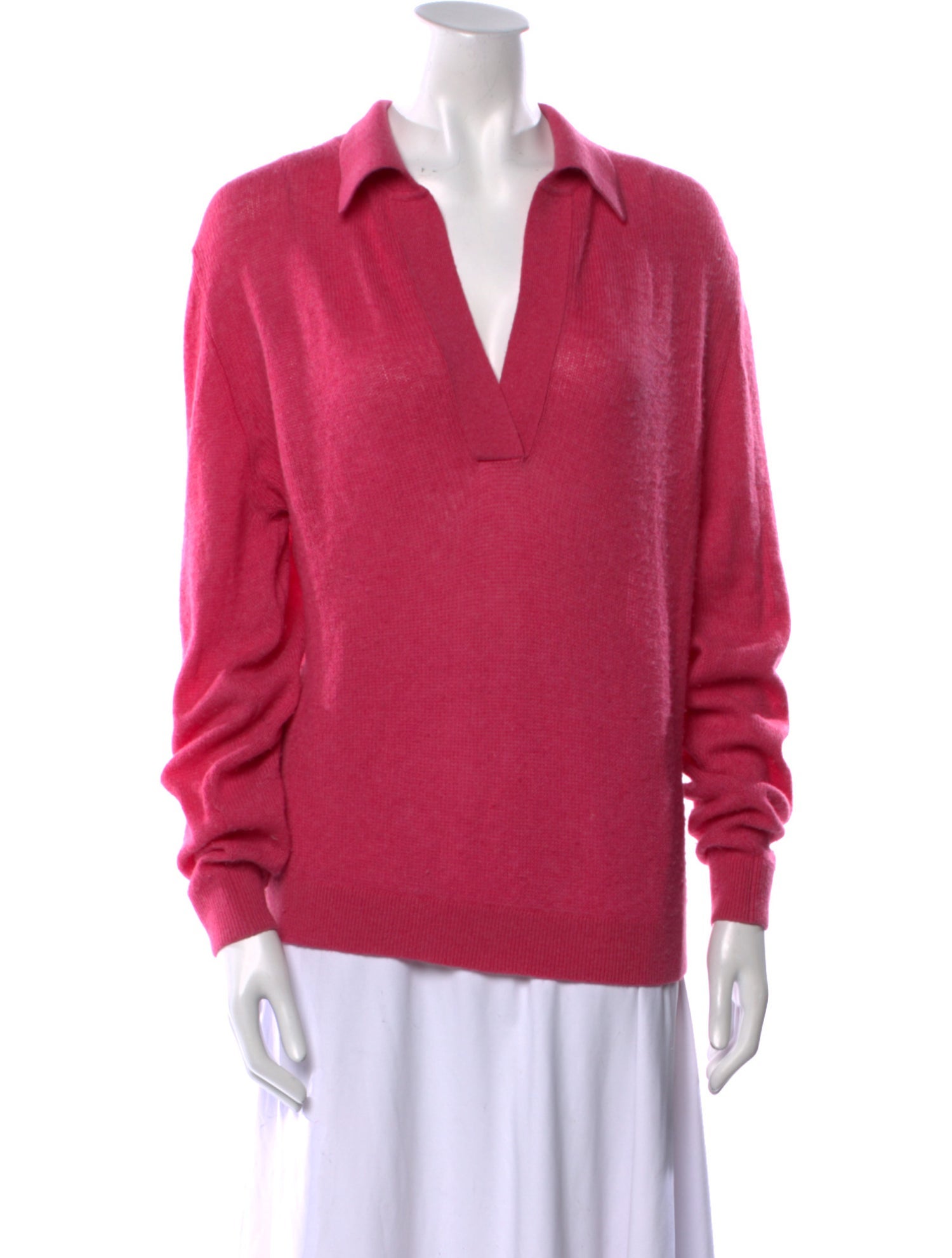 Khaite Cashmere V-Neck Sweater