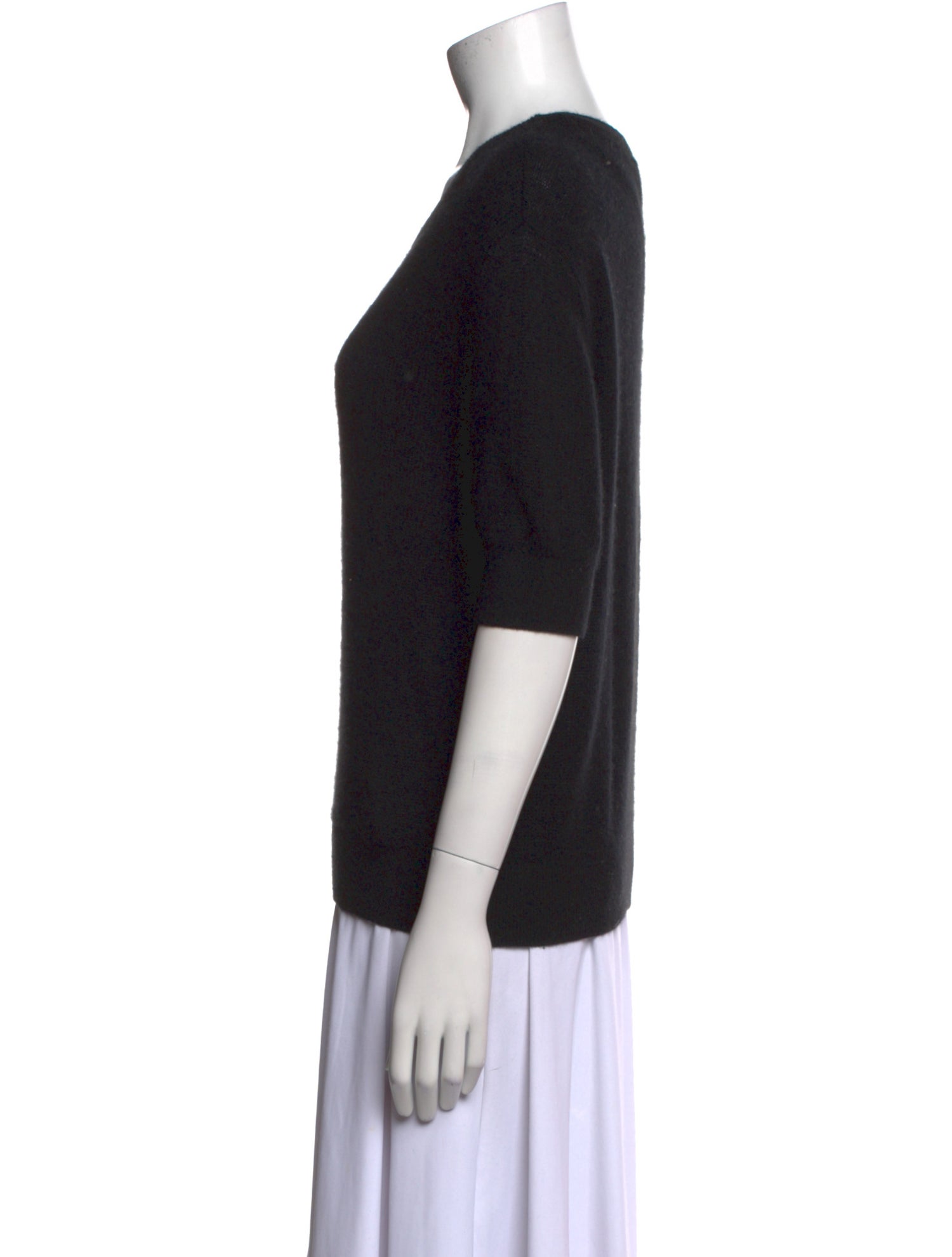 Khaite Cashmere Scoop Neck Sweater