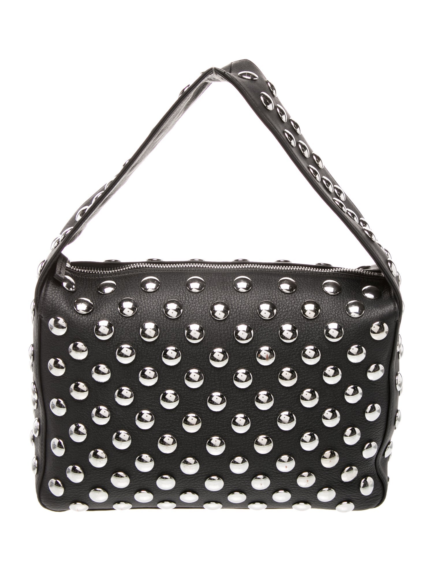 Khaite Leather Top Handle Bag