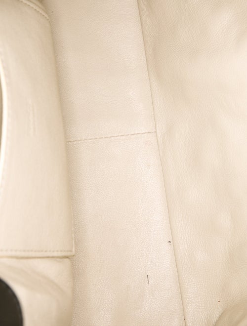 Khaite Leather Top Handle Bag