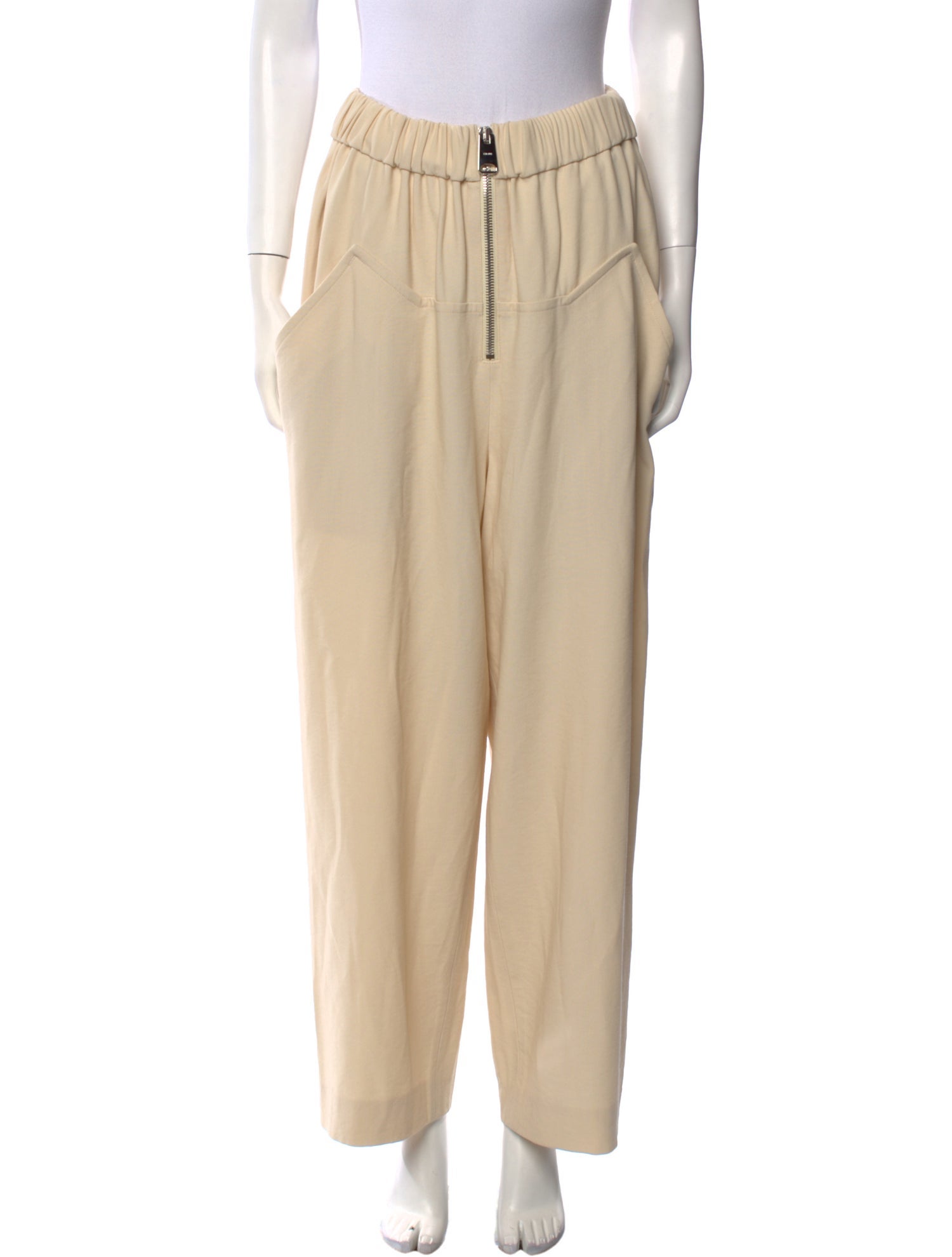 Khaite Virgin Wool Wide Leg Pants