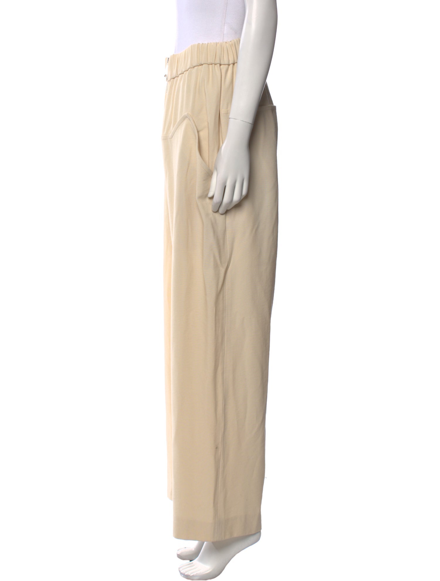 Khaite Virgin Wool Wide Leg Pants