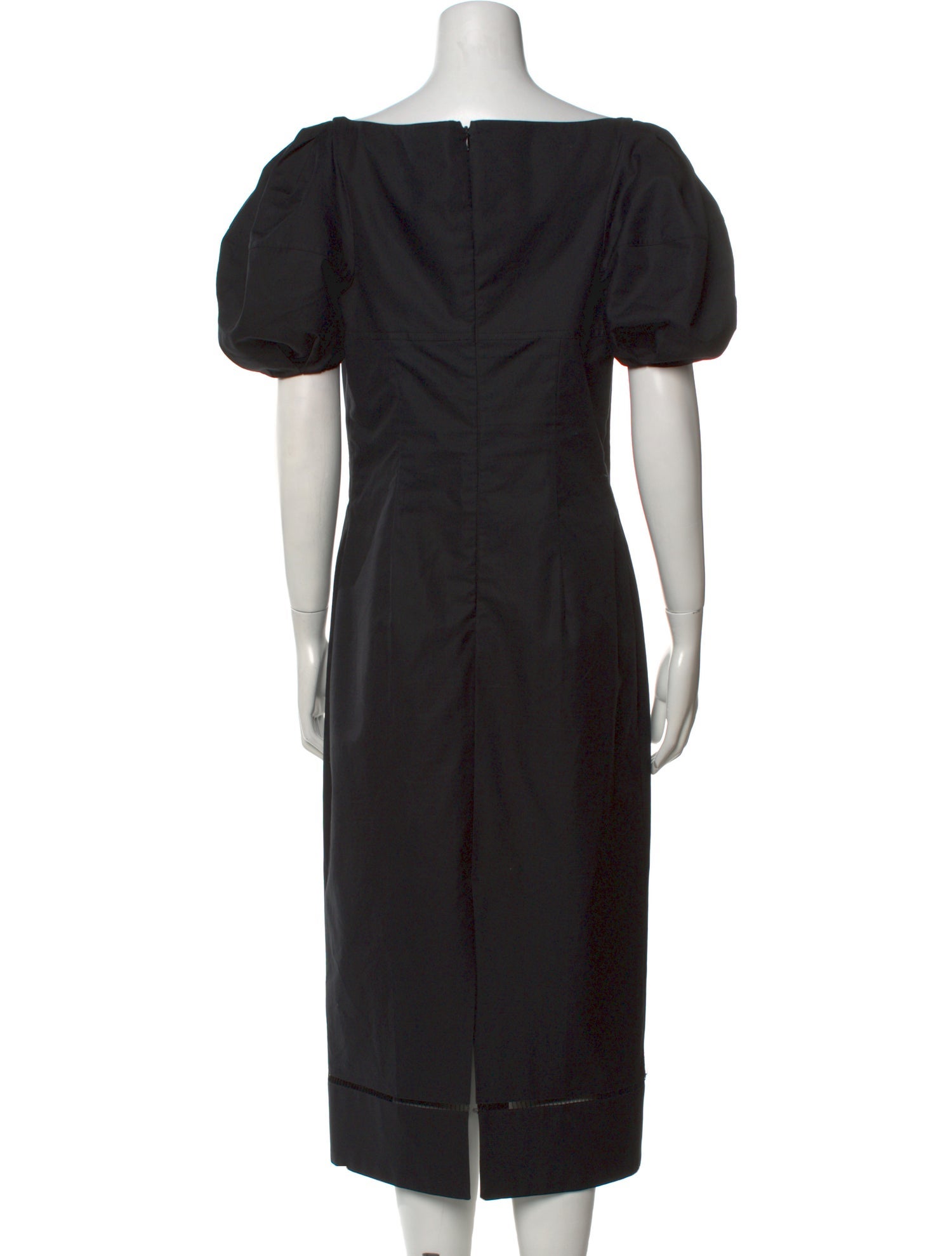 Khaite Scoop Neck Midi Length Dress