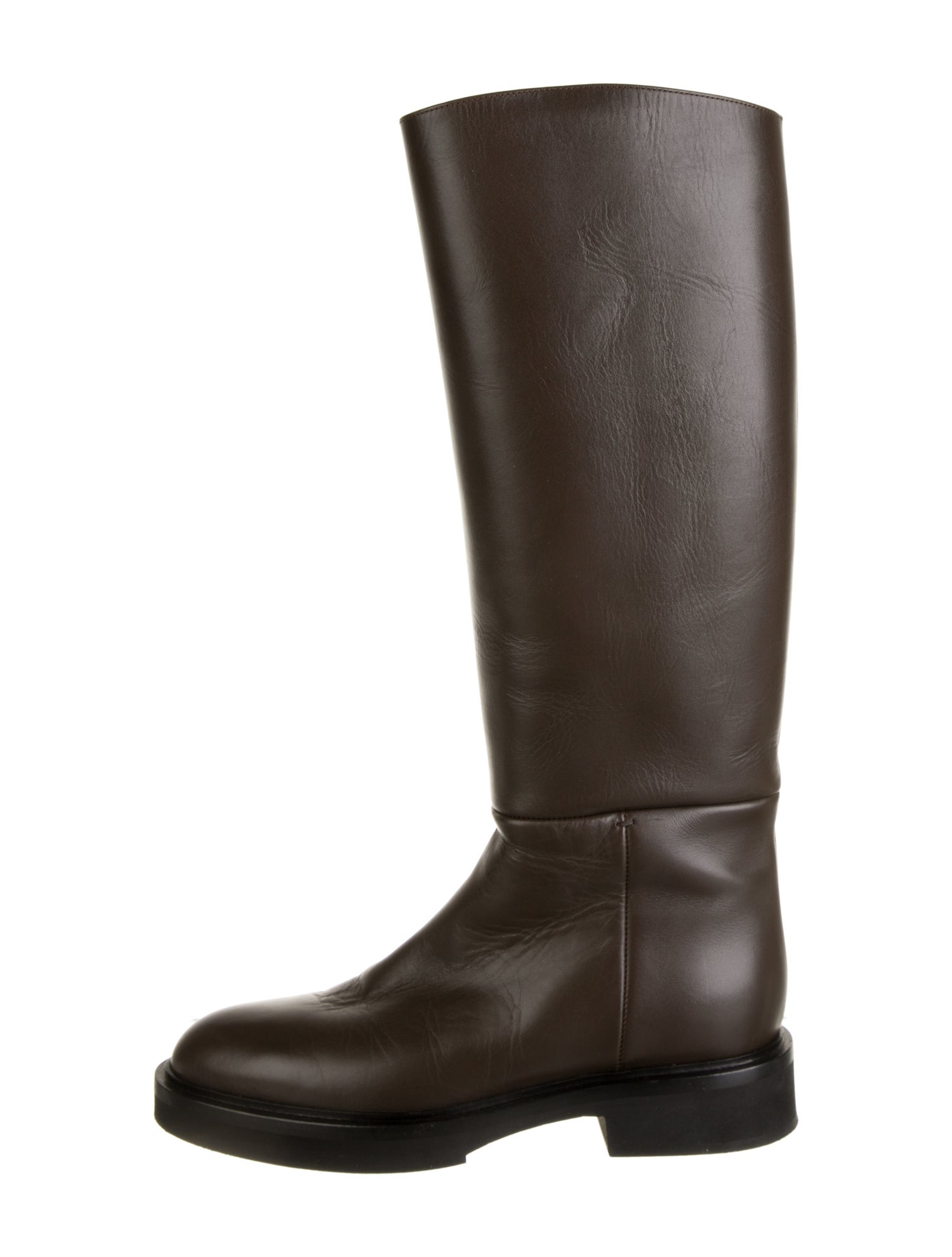 Khaite Leather Riding Boots