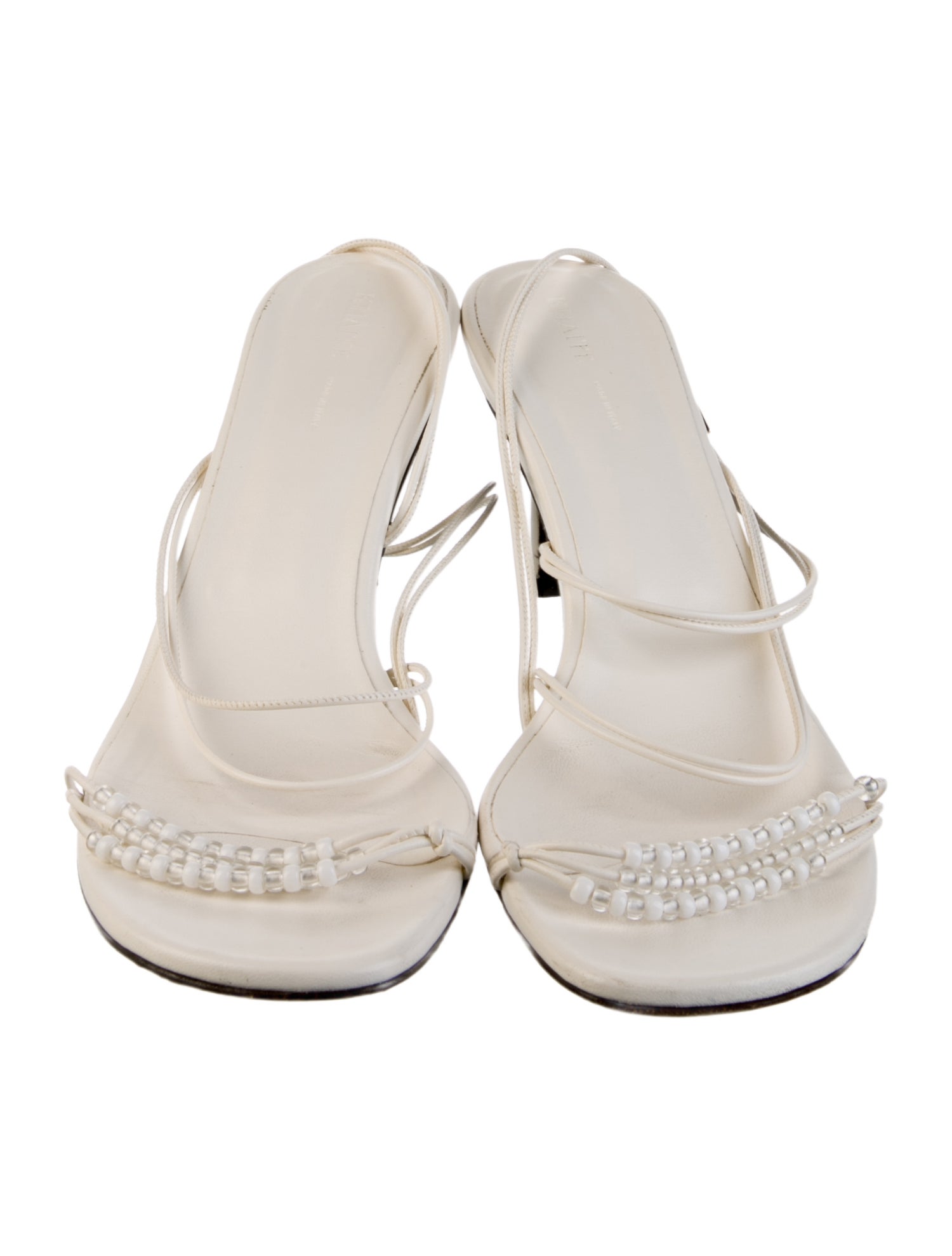 Khaite Leather Sandals