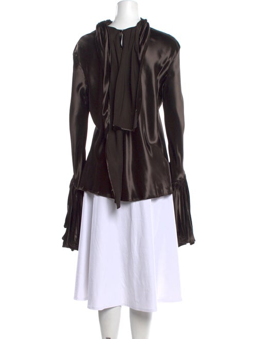 Khaite Mock Neck Long Sleeve Tunic