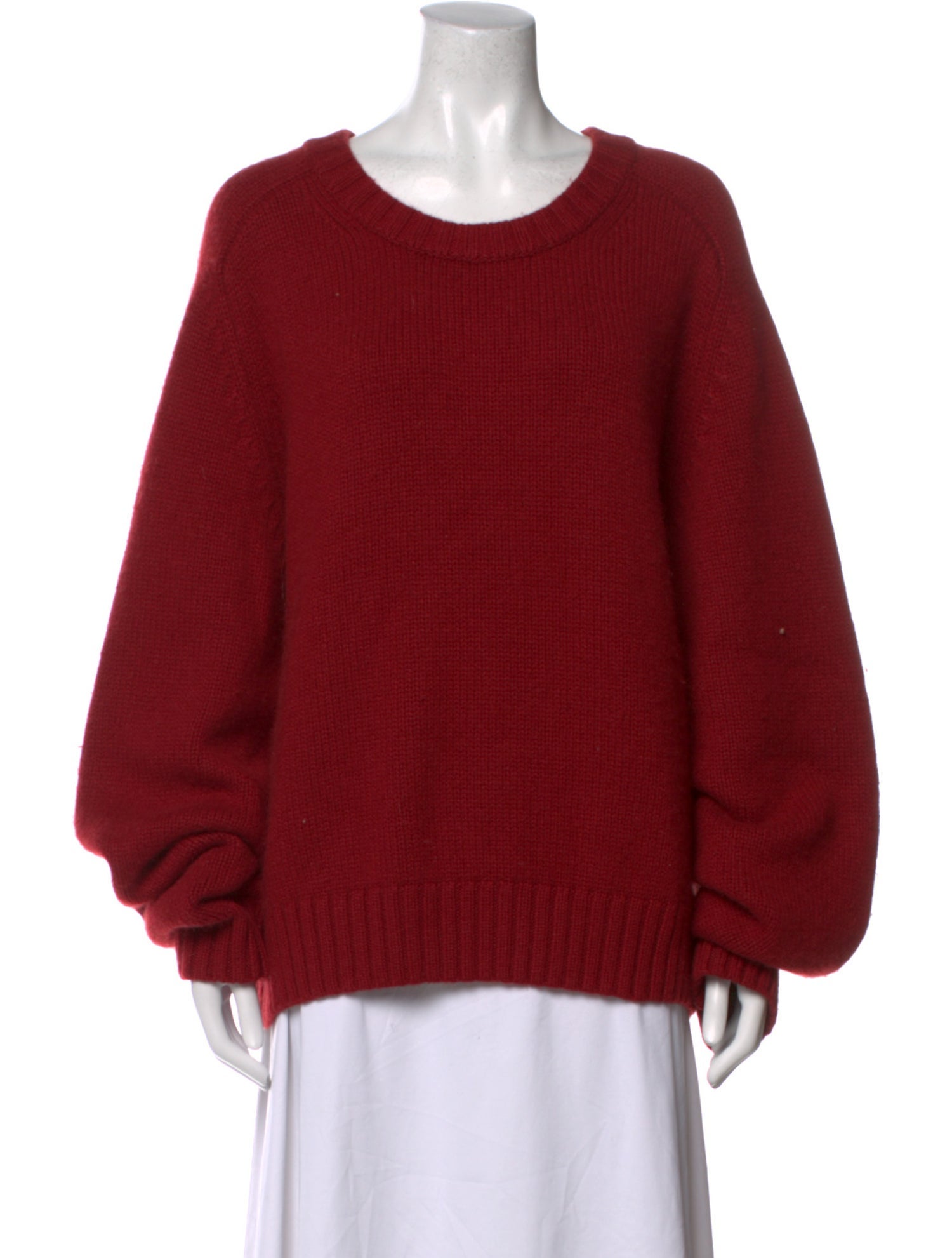 Khaite Cashmere Scoop Neck Sweater