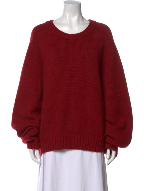 Khaite Cashmere Scoop Neck Sweater