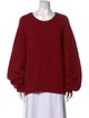 Khaite Cashmere Scoop Neck Sweater