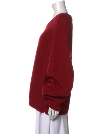 Khaite Cashmere Scoop Neck Sweater