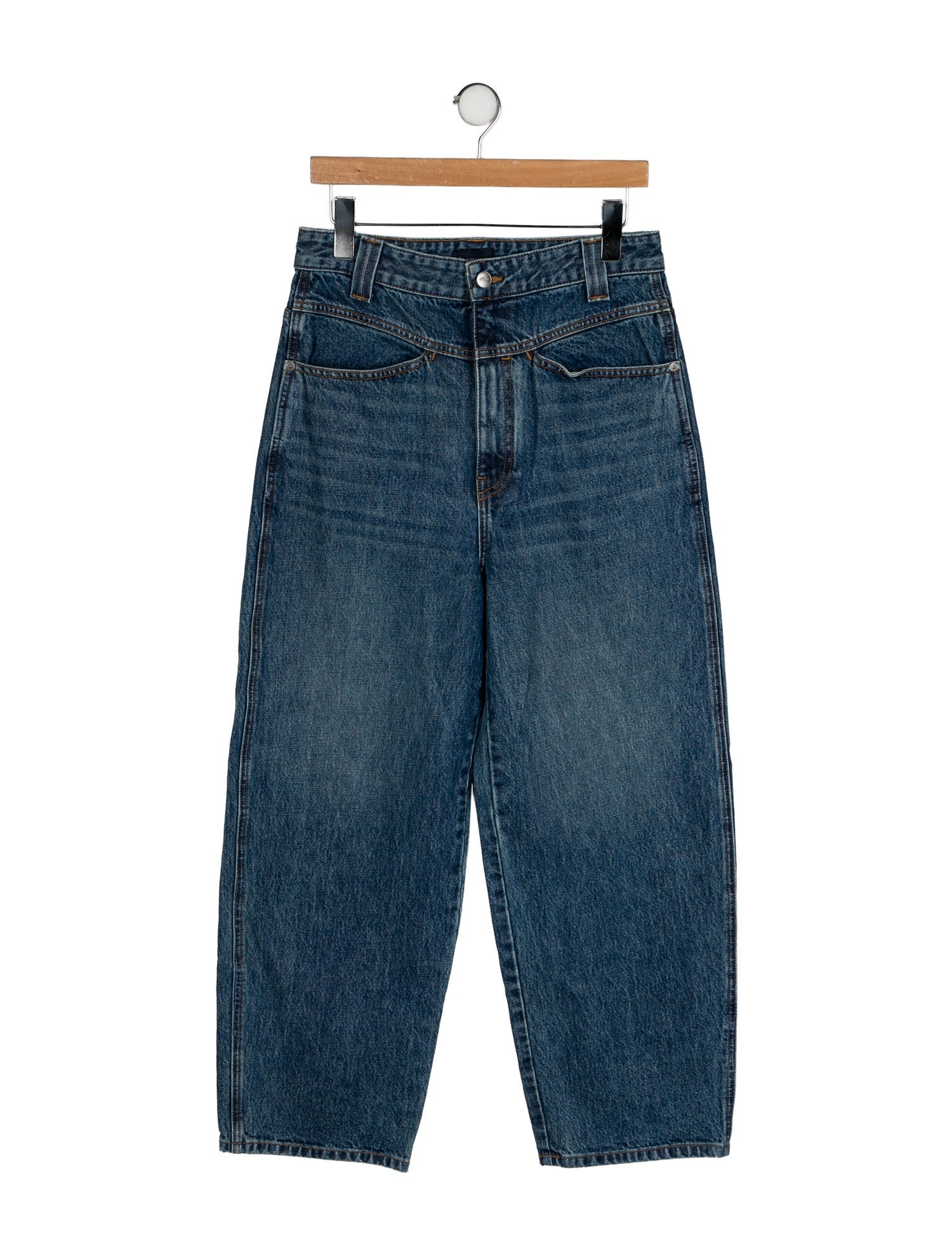 Khaite Preen Wide Leg Jeans