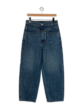 Khaite Preen Wide Leg Jeans