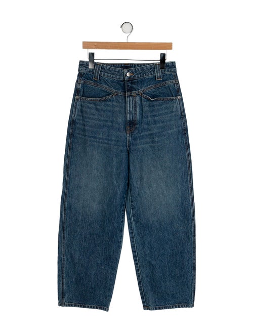 Khaite Preen Wide Leg Jeans