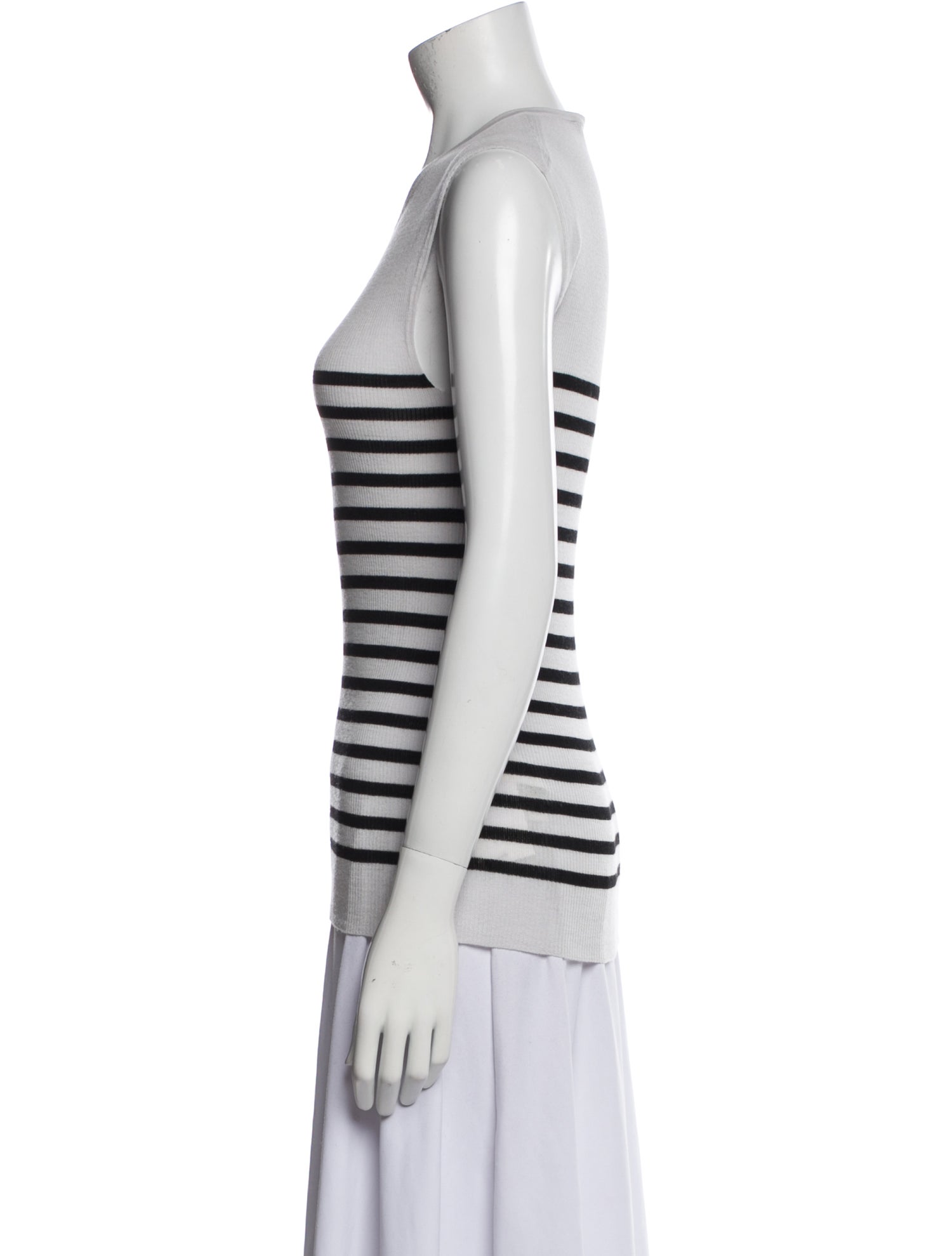 Khaite Wool Striped Top