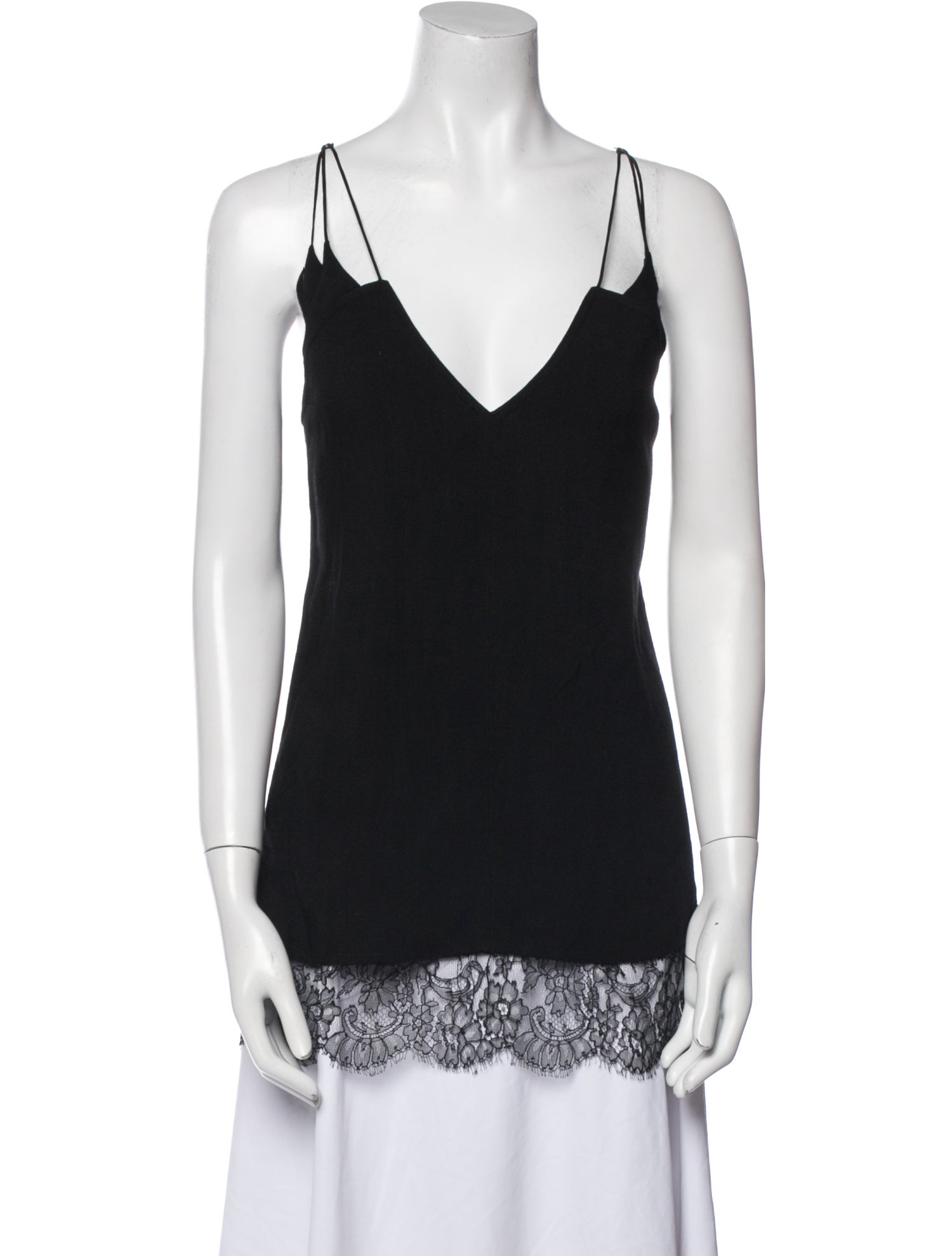 Khaite V-Neck Sleeveless Top