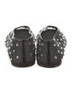 Khaite Mesh Crystal Embellishments Ballet Flats