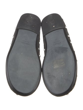 Khaite Mesh Crystal Embellishments Ballet Flats