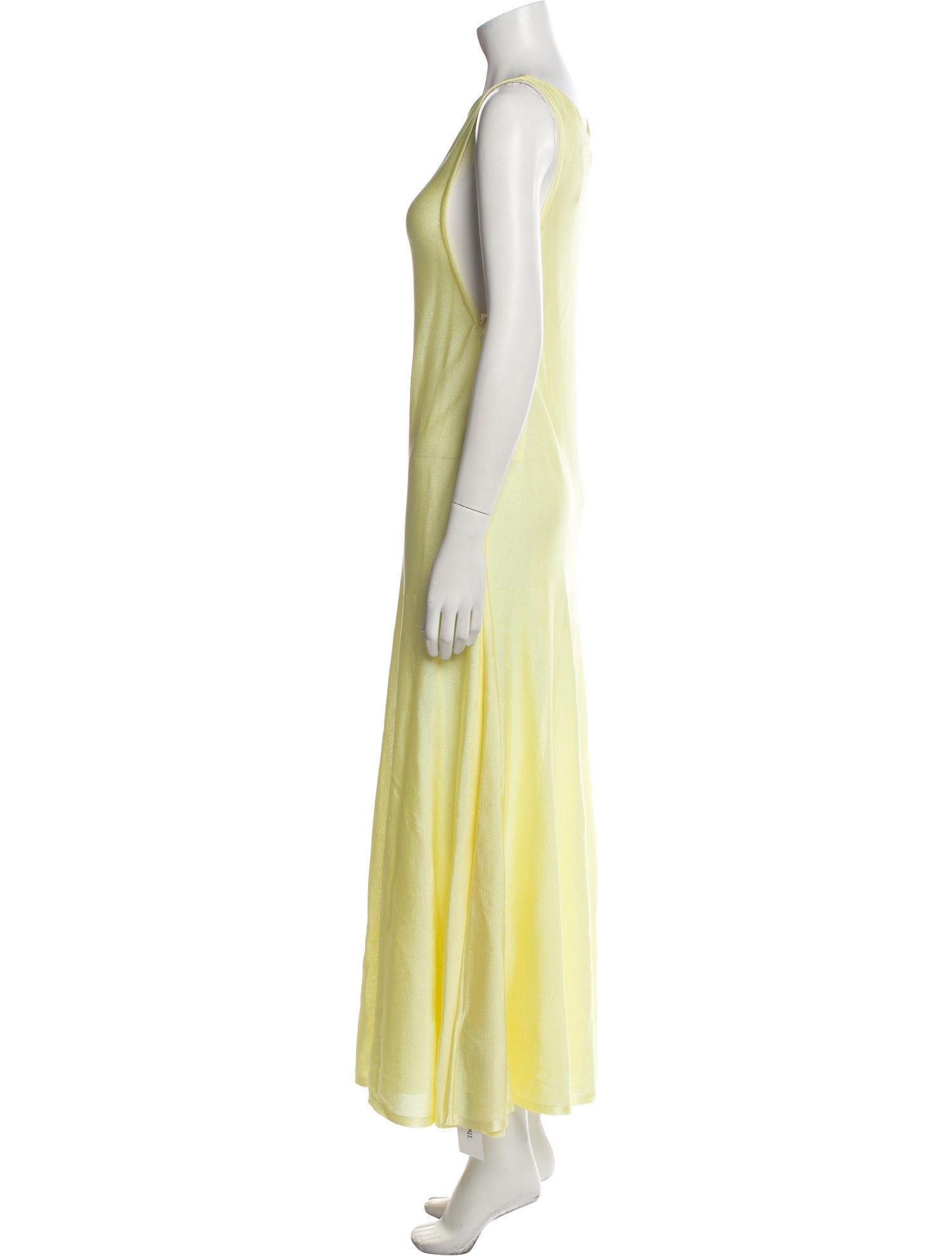 Khaite Bateau Neckline Long Dress w/ Tags