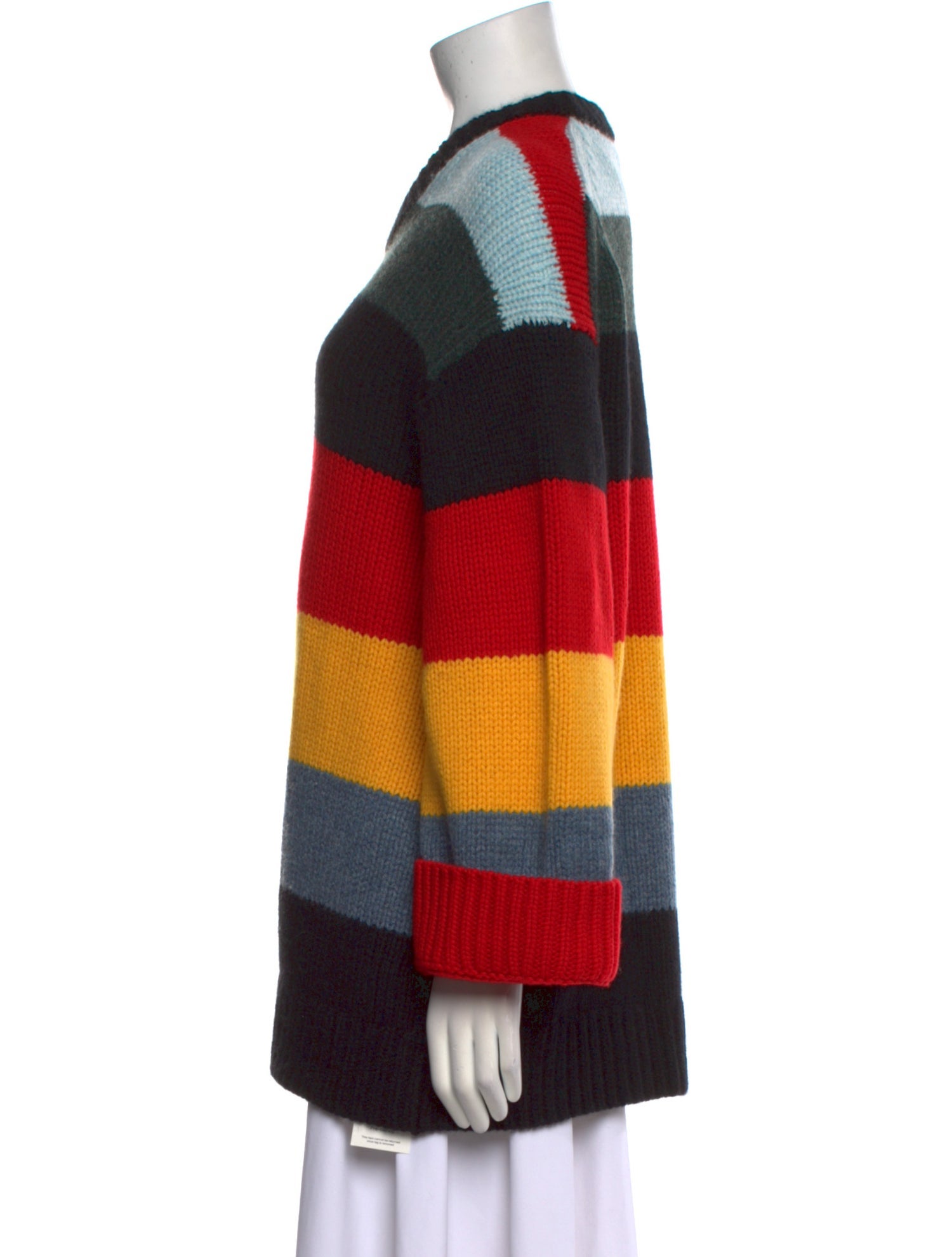 Khaite Cashmere Striped Sweater