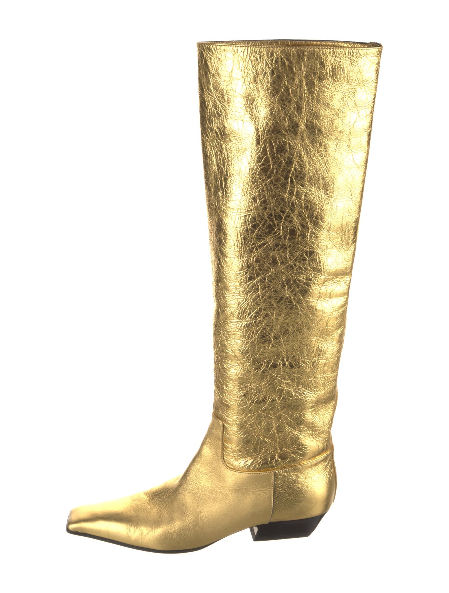 Khaite Leather Riding Boots