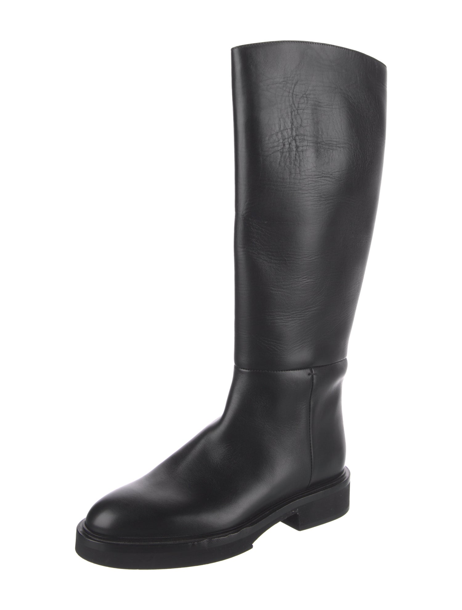 Khaite Leather Riding Boots