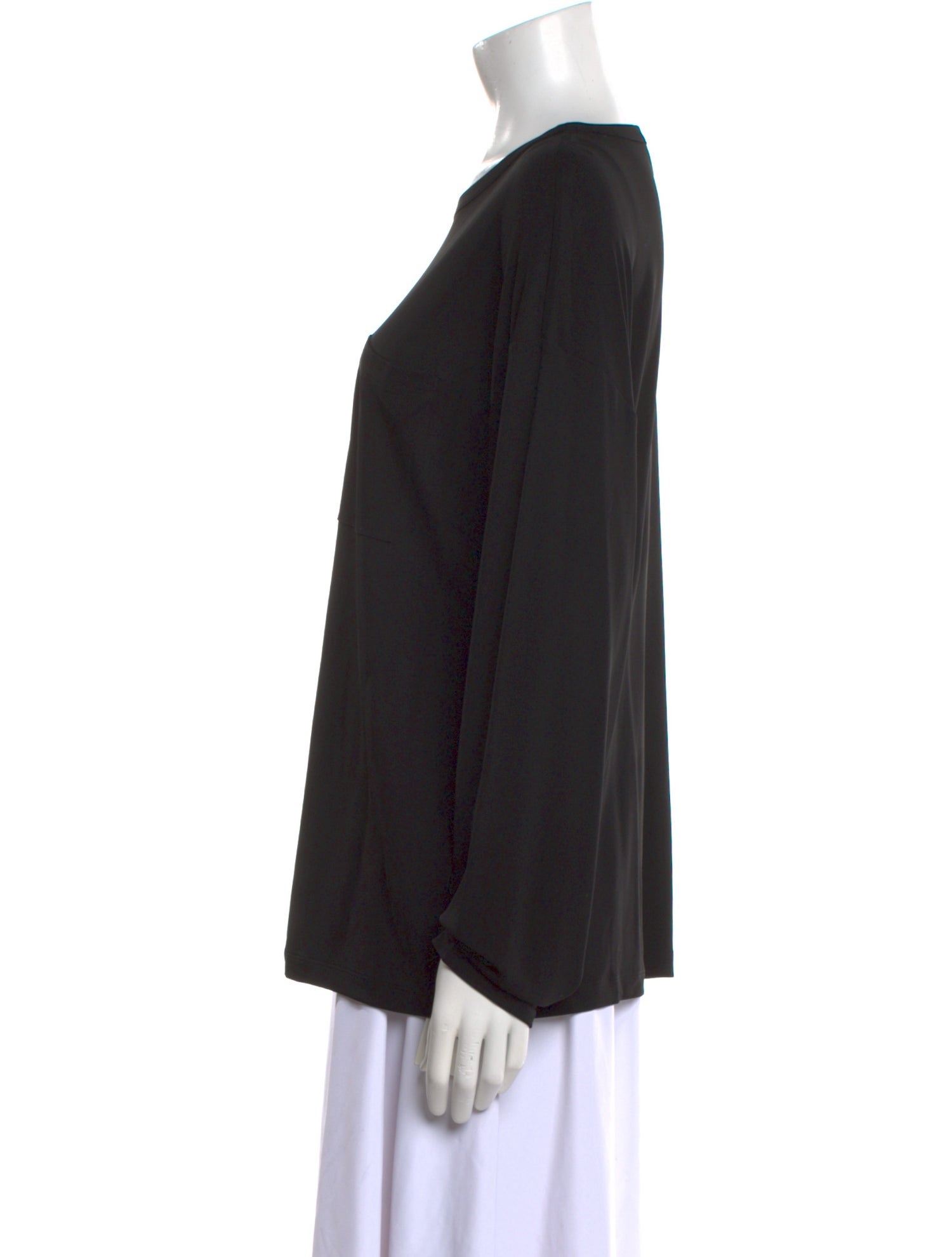 Khaite Crew Neck Long Sleeve Sweatshirt