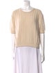 Khaite Cashmere Scoop Neck Sweater