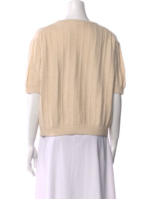 Khaite Cashmere Scoop Neck Sweater