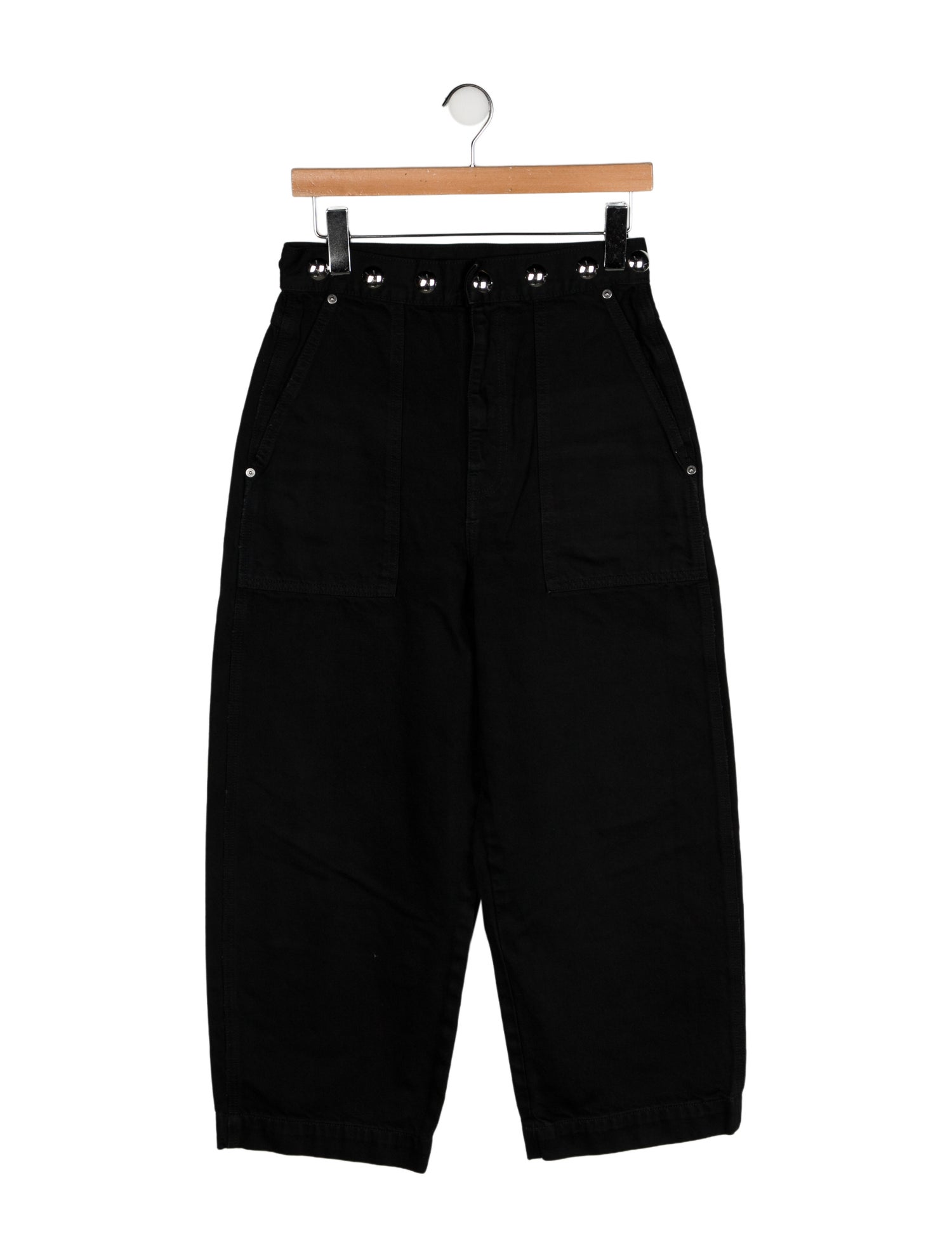 Khaite High-Rise Wide Leg Jeans