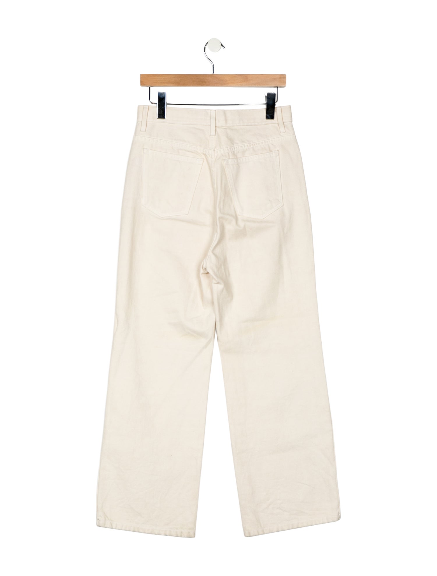 Khaite High-Rise Wide Leg Jeans