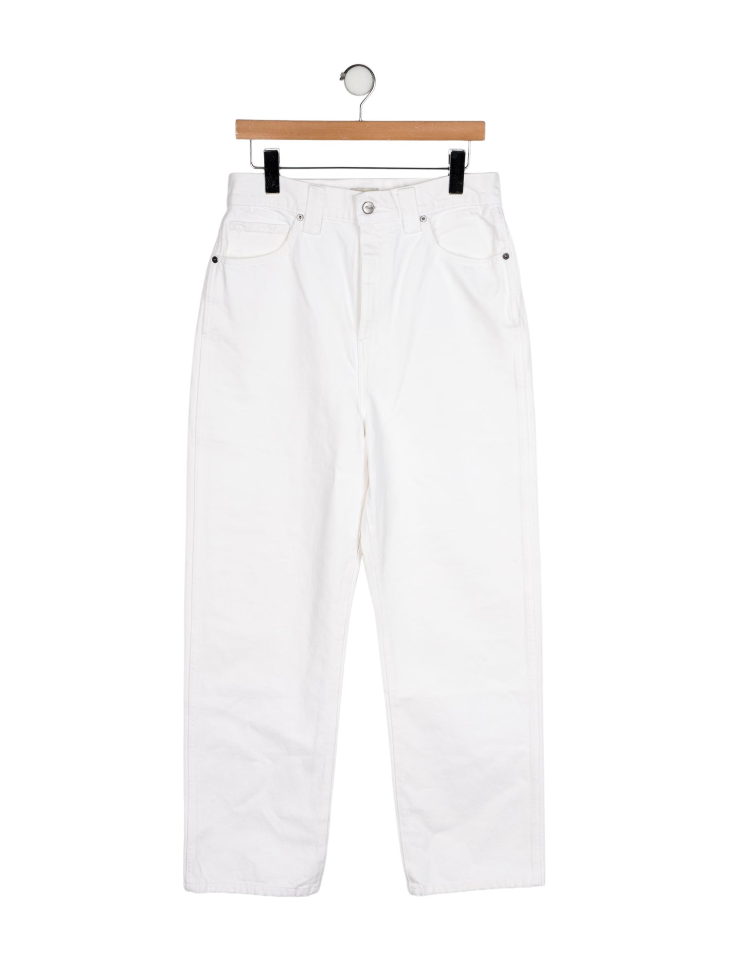 Khaite High-Rise Wide Leg Jeans w/ Tags