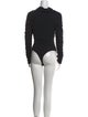 Khaite V-Neck Long Sleeve Bodysuit