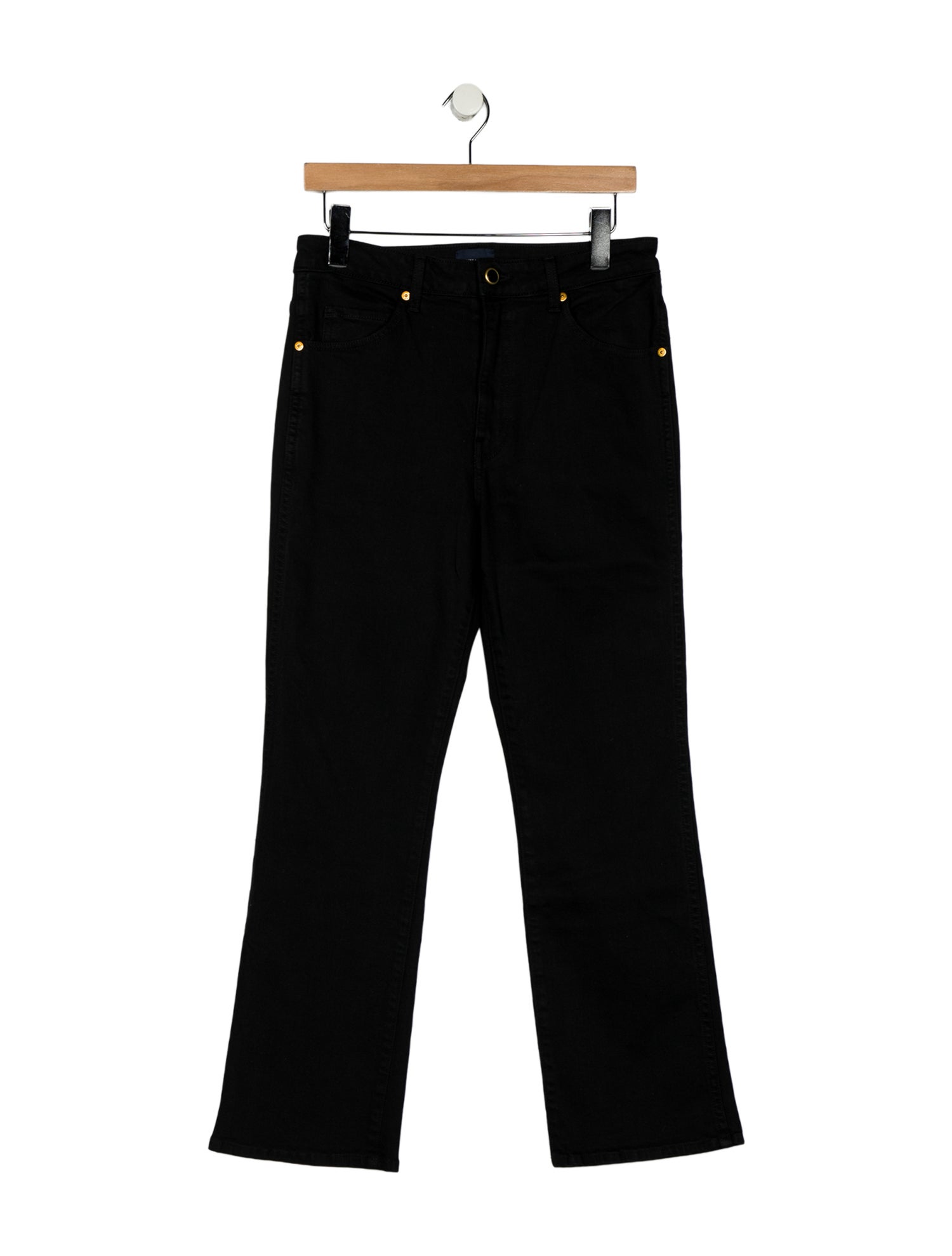 Khaite High-Rise Wide Leg Jeans