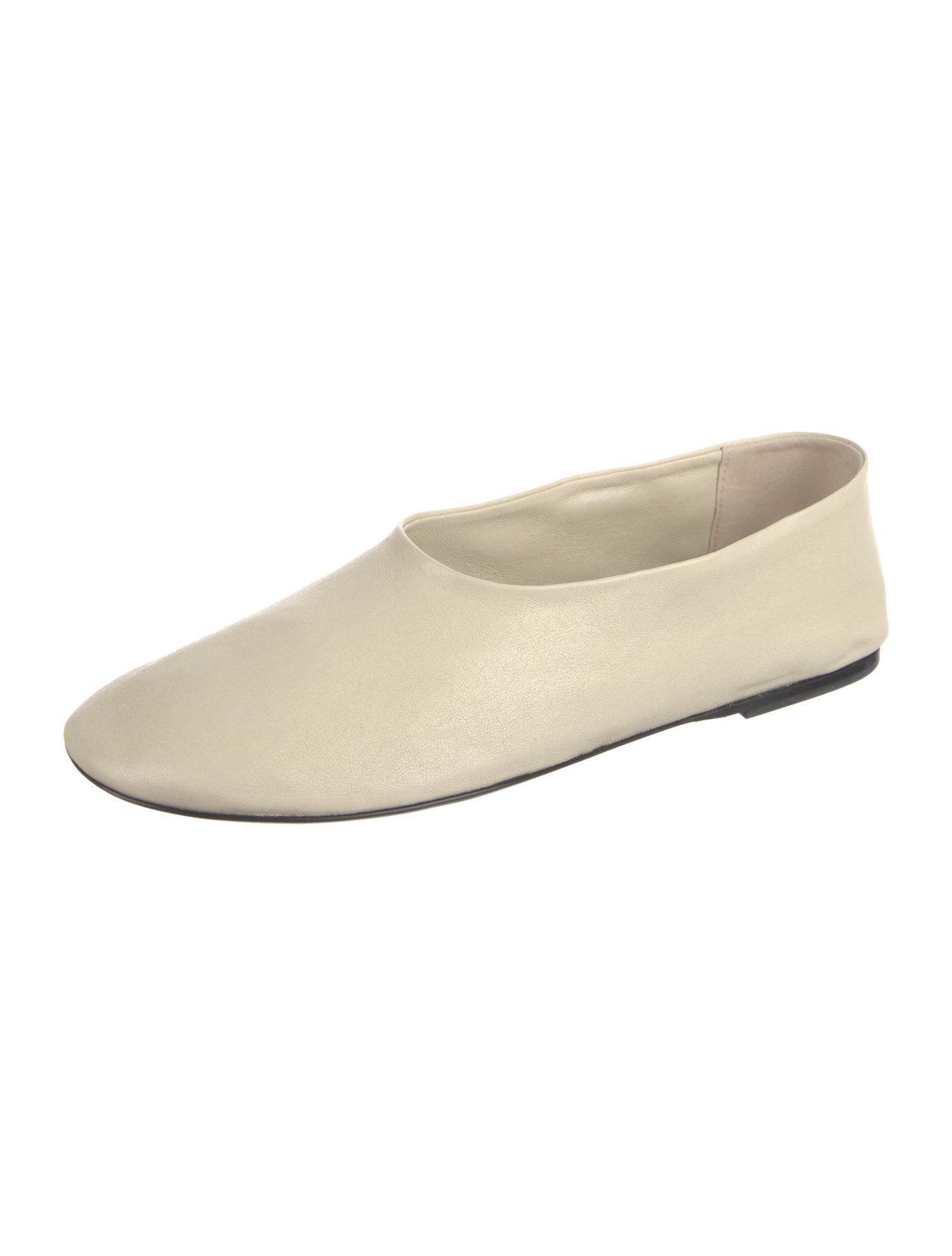 Khaite Leather Ballet Flats w/ Tags