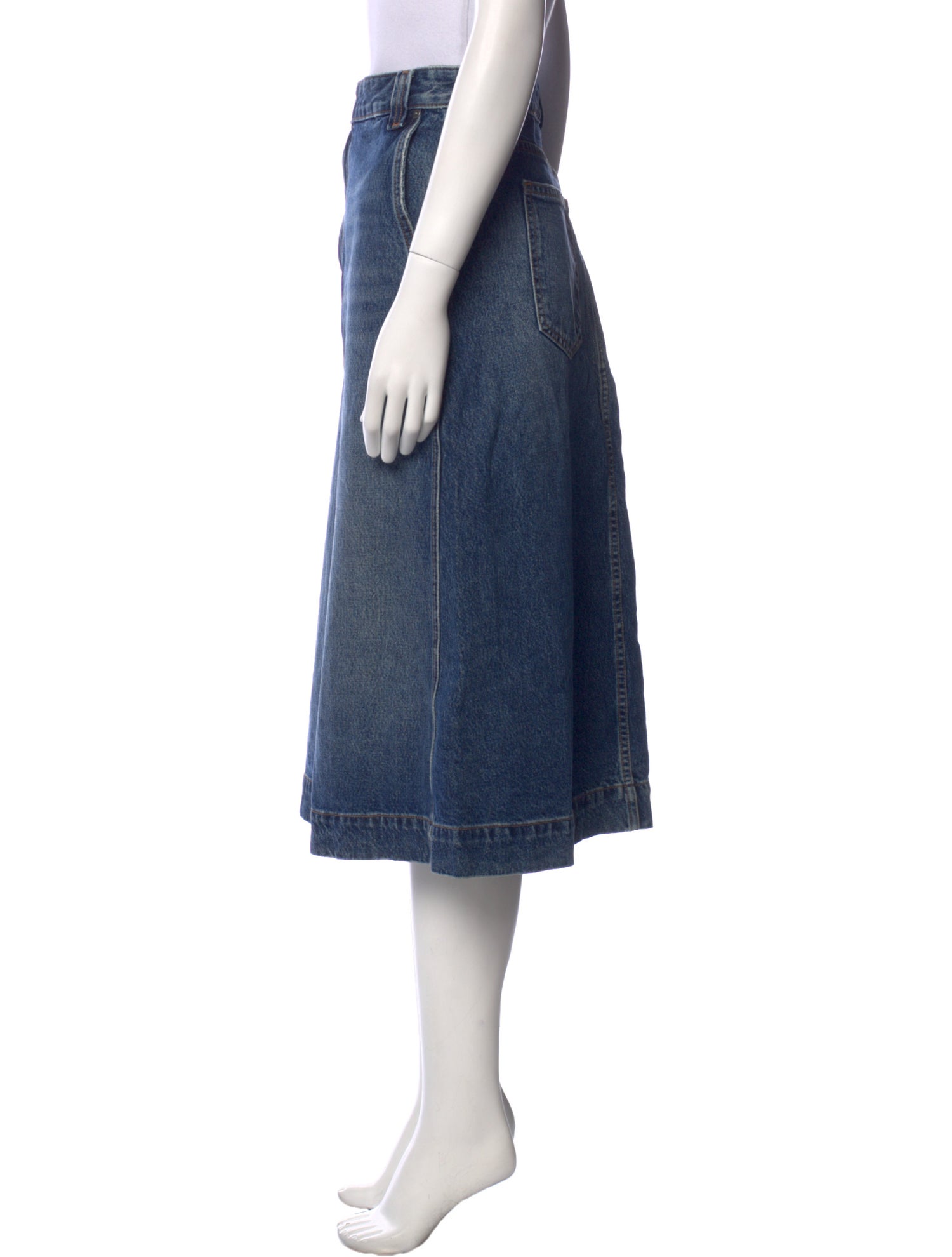 Khaite Midi Length Skirt