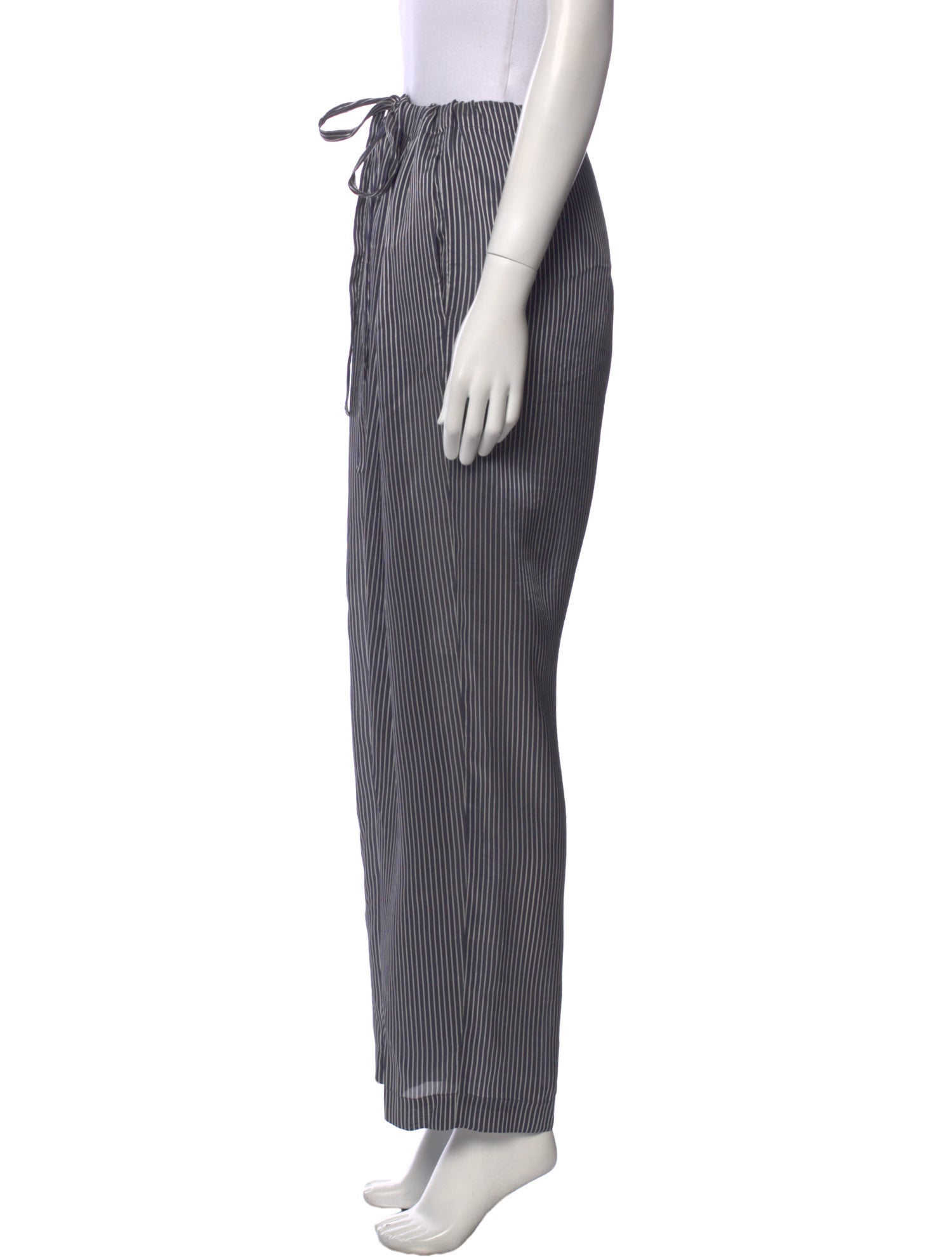 Khaite Wool Wide Leg Pants